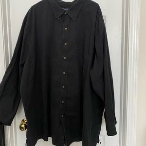Harbor Bay Long Sleeve Button Down 4XL
